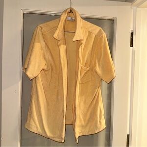 Gil Rodriguez Terrycloth Button Down Shirt